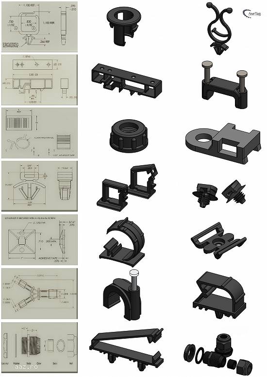Proiectare 3D,   Desene de executie