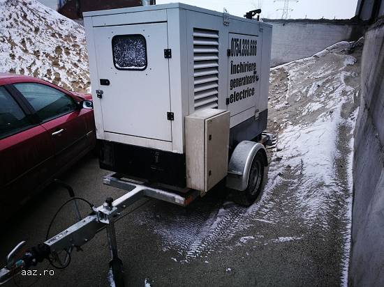 inchiriere generator electric mobil 35 kVA