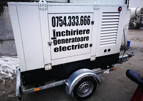 inchiriere generator electric mobil 35 kVA