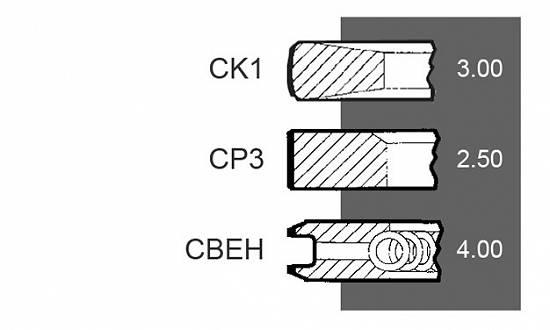 Set segmenti motor Same seria Explorer II