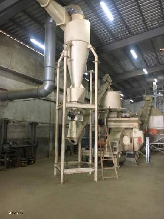 producția de granule de alfalfa