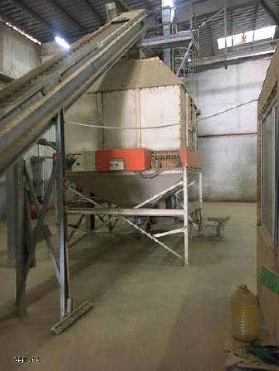 producția de granule de alfalfa