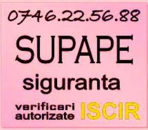 Verificari supape siguranta