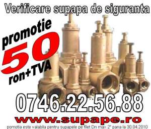 verificare supape