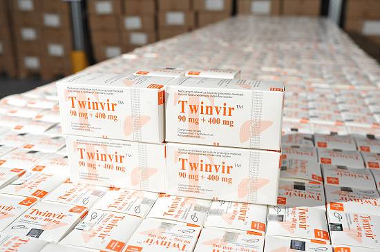 • Preparat pentru Hepatita C Twinvir