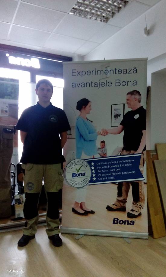 Parchetar certificat Bona,   raschetez parchet