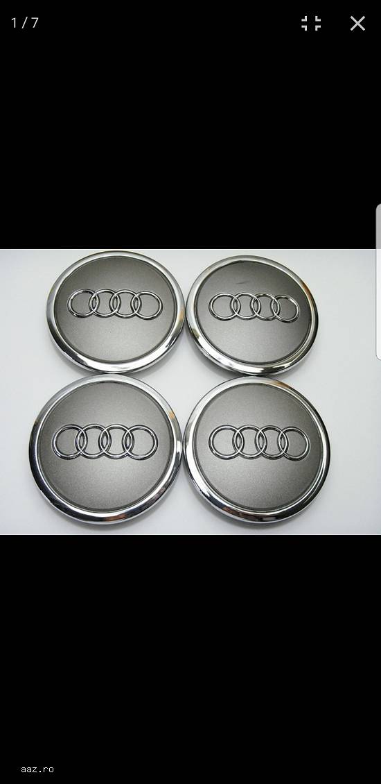 Audi capace capac jante aliaj centrale originale 69mm