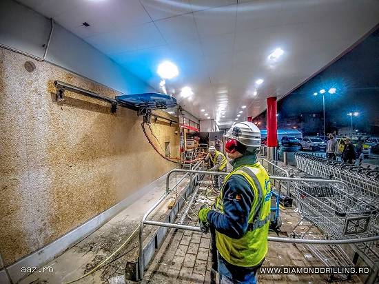 taiere beton cu disc diamantat