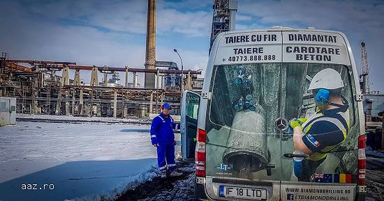 taiere beton cu disc diamantat