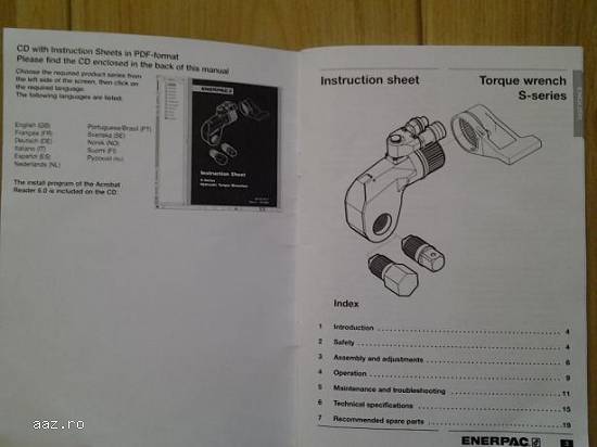 Cheie hidraulica Enerpac S1500