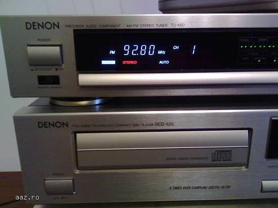 Vand linie DENON (tuner+CD Player+deck+amplificator)