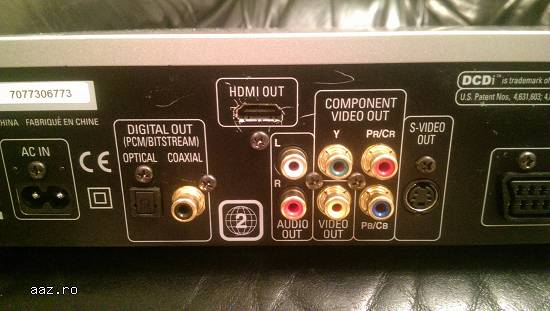 Vand DENON DVD1940 audio/video/SACD player