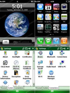 Touch Phone 3.2 inch (Windows Mobile)
