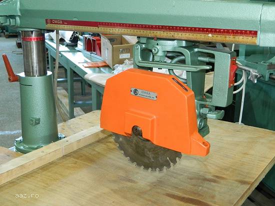 Circular radial de retezat OMGA 500
