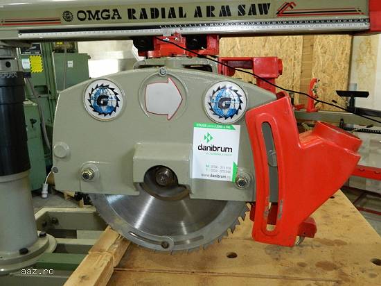 Circular radial de retezat OMGA RN 450