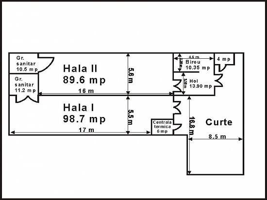Inchiriez spatiu productie alimentara
