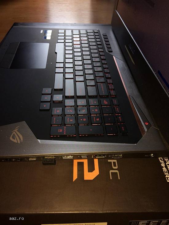 Asus ROG G752VT6700HQ IMPECABIL!17.3",  24GB Internal Memory,  Proces i7