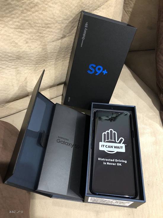 Brand New Samsung Galaxy S9 + Plus 64GB Garanție Smartphone Deblocat