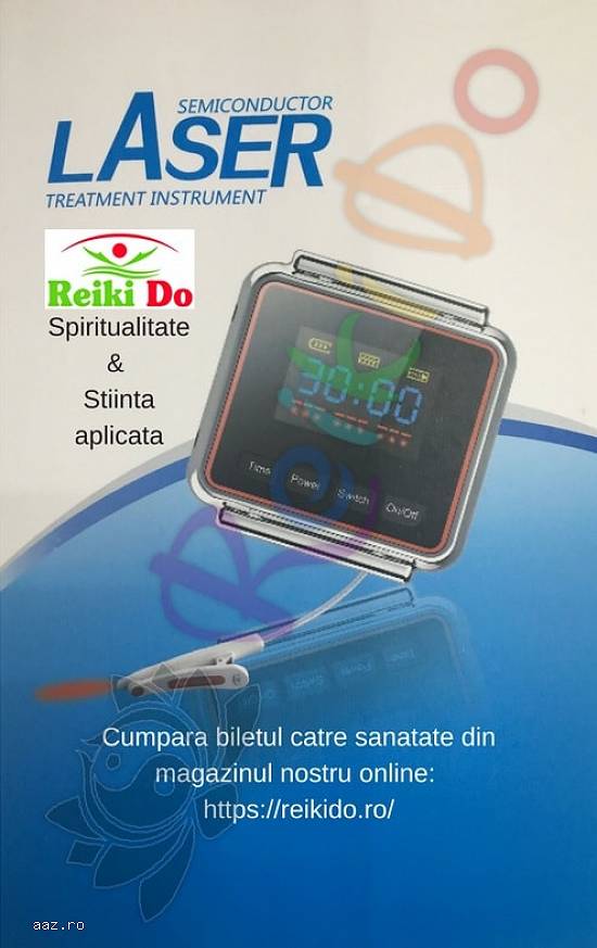 Aparat portabil terapie laser boli cardiovasculare diabet stres