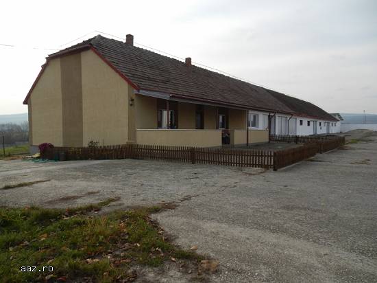 Ferma ciupercarie,   3 hale si locuinta,   4 Ha teren,  