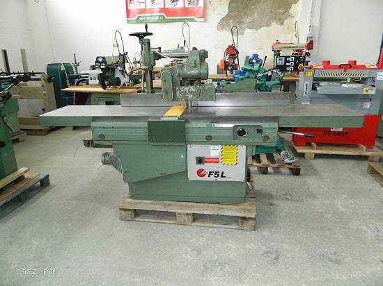 Masina de rindeluit si indreptat cant SCM F5