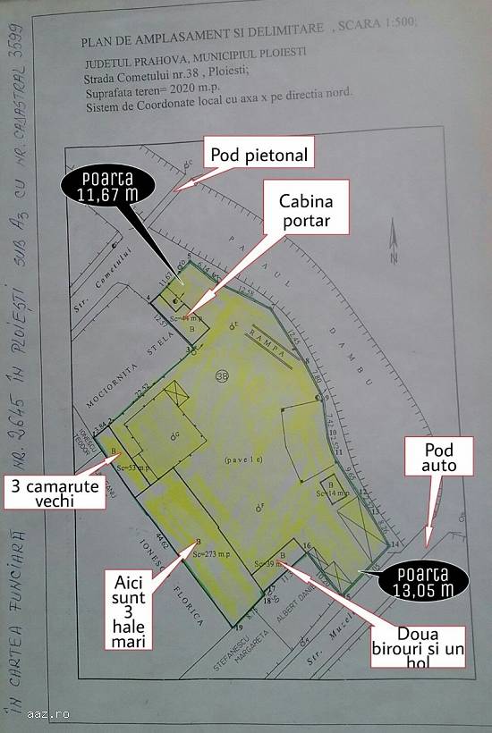 Teren spatiu comercial de hotel,   afi ploiesti,   2020 mp la 20 metri distanta de afi