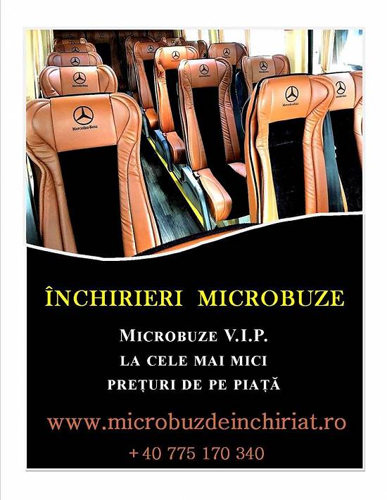 Inchirieri microbuze transport persoane Bucuresti