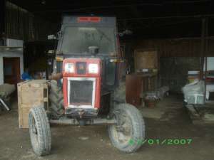 Vand tractor u650 si remorca de 16 tone pe 2 osii!!