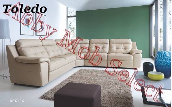 Canapele extensibile din piele sau stofa