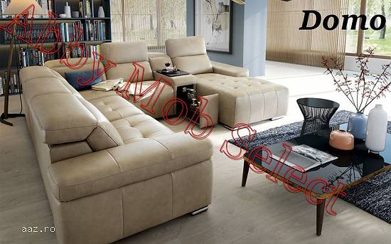 Canapele extensibile din piele sau stofa