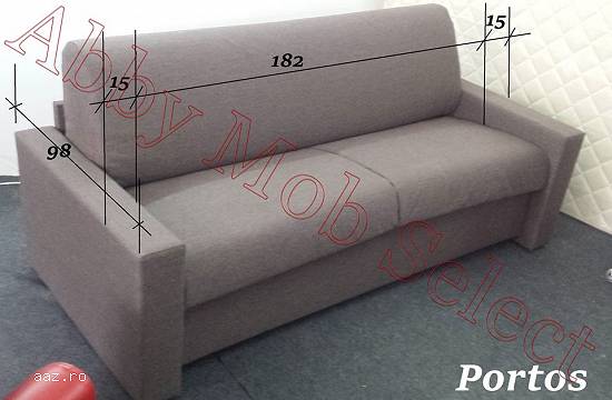 Canapele extensibile cu saltea inclusa