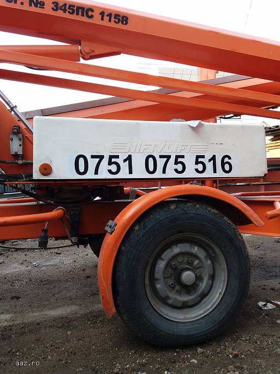Vand platforma de ridicare/Nacela 17.5 m inaltime