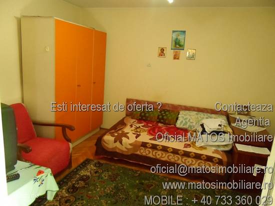Garsoniera de vanzare Campina prin agentia Matos Imobiliare,  