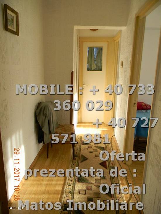 Apartament 3 cam de vanzare Campina prin agentia Matos Imobiliare.