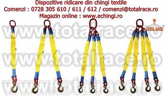 Dispozitive ridicare chingi cu 4 brate Total Race