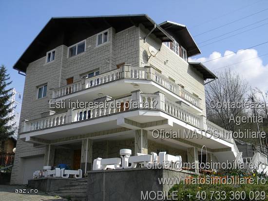 Hotel cu restaurant si vila,   de vanzare,   Valea Prahovei prin agentia Matos Imobiliare