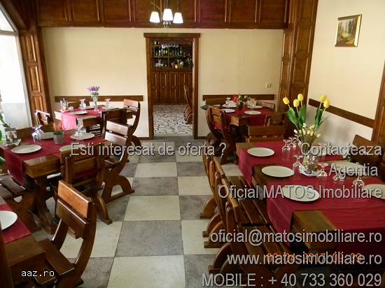 Hotel cu restaurant si vila,   de vanzare,   Valea Prahovei prin agentia Matos Imobiliare