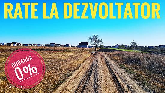 Teren in Rate la 9.700 euro! com.Berceni!
