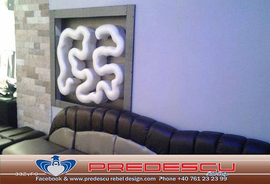 Coltar canapea club bar Model SOUND TEMPLE by Predescu Rebel Design Club Disco