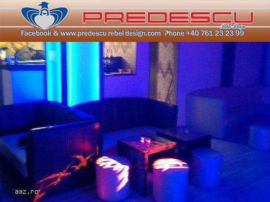 Coltar canapea club bar model YOKO by Predescu Rebel Design Club Disco