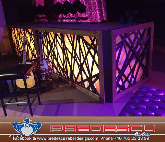 Cabina DJ Pupitru Sonorizare Club by Predescu Rebel Design Club Disco