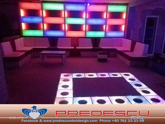 Ring Dans LED Disco Club by Predescu Rebel Design Club Disco