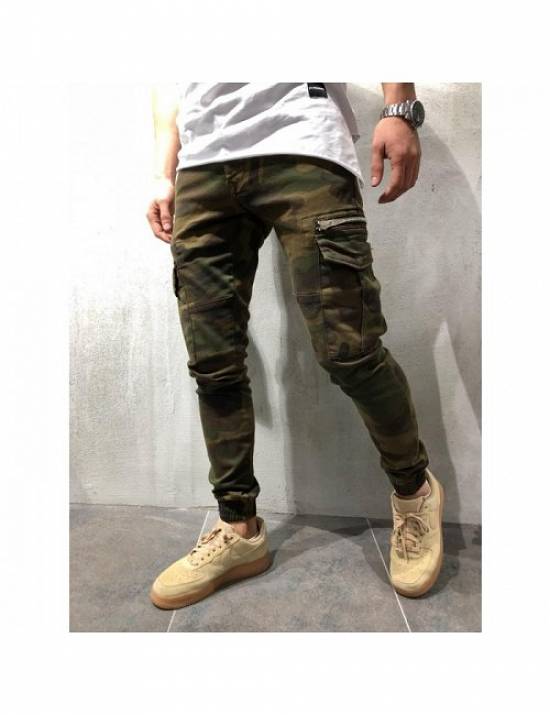 Blugi barbati conici skinny model 2018