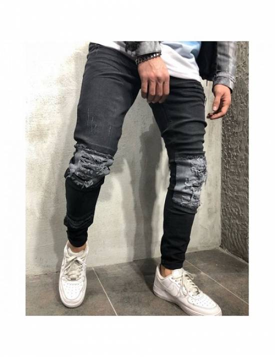 Blugi barbati conici skinny model 2018