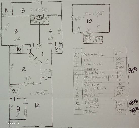 Apartament 3 camere in vila Domenii,   Bucuresti