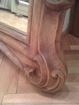 Rama oglinda sculptata manual