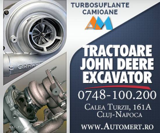 Turbosuflanta defecta? Palet turbo defect? Ax turbo rupt?
