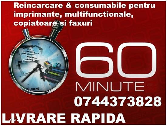 reincarcare cartuse toner  pentru multifunctionale,   copiatoare,   imprimante si faxuri