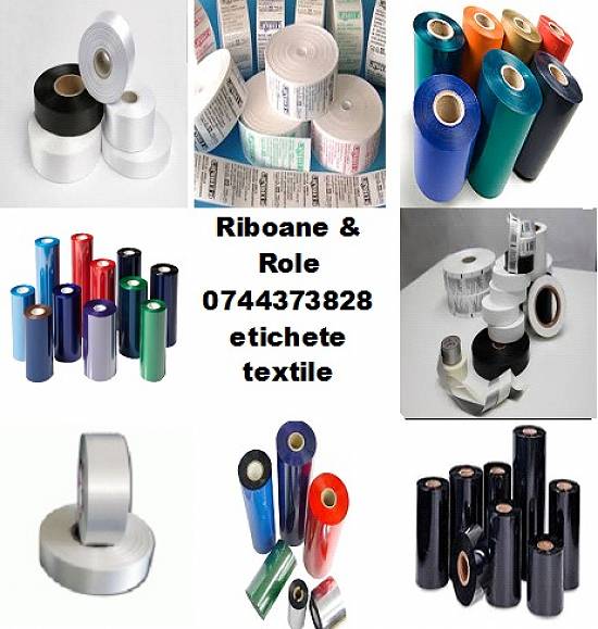 Riboane & Role etichete textile in rola.