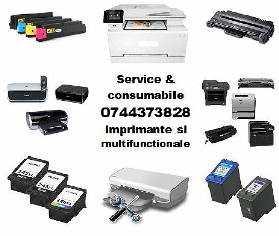 Service & consumabile multifunctionale si imprimante.